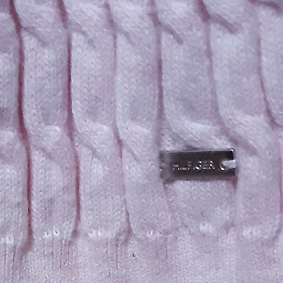 Tommy Hilfiger Pink Cardigan Sweater - Picture 4 of 4